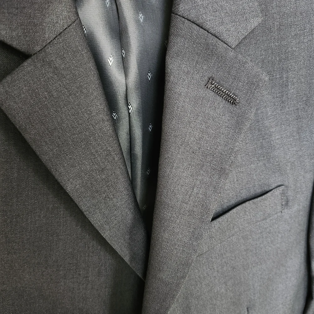 FABIAN Couture 1910 BOY’s Power Stretch Suit Separates in Charcoal - BLAZER 6B - Picture 13 of 16